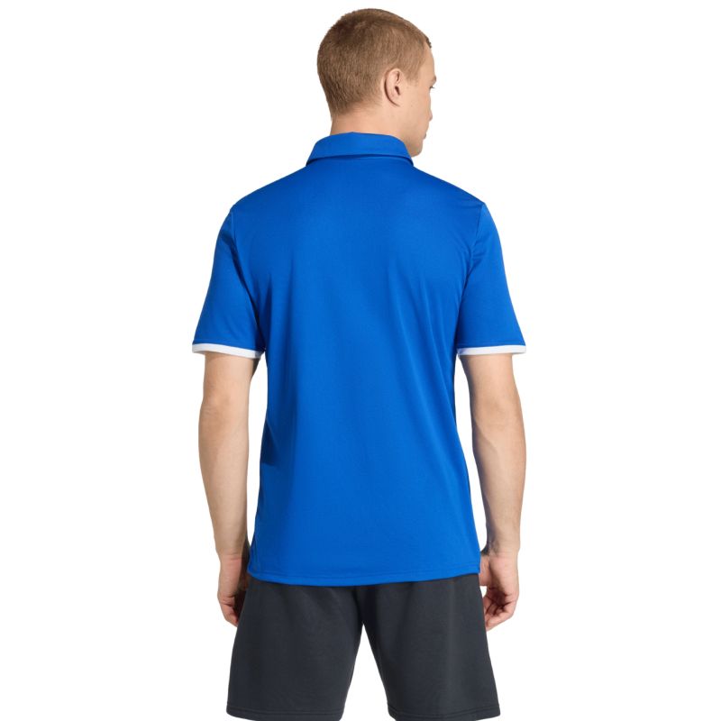 Men's adidas Entrada 26 Polo T-shirt blue JZ6665 To be categorized Your Sports Performance