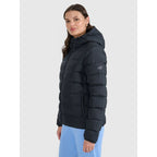Women's down jacket with natural filling 4F 4FRAW25TDJAF0800-20S