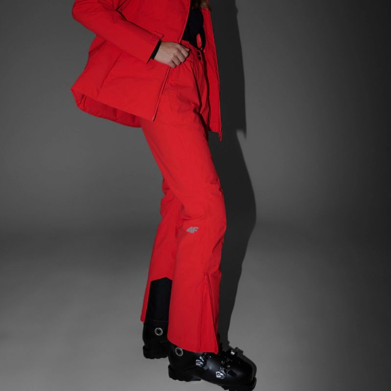 Women's ski pants 4F FNK F0944 red 4FWAW25TFTRF0944 62S Clothing Your Sports Performance