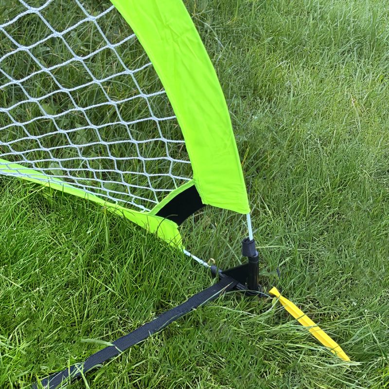 Pop-up soccer training goal - neon green (M) 120x80x80 cm In preparation Your Sports Performance