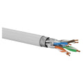 Q-LANTEC S/FTP cat.6A network cable, twisted pair, LSOH, Dca 4x2x23 AWG, 10Gb/s, gray, 500m (KIS6ALSOH500DQ) Kable, gniazda i wtyki/Kable sieciowe Your Sports Performance