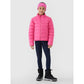 Girls' down jacket with synthetic filling 4F 4FJWSS25TDJAF515-54S *Kategoria tymczasowa Your Sports Performance