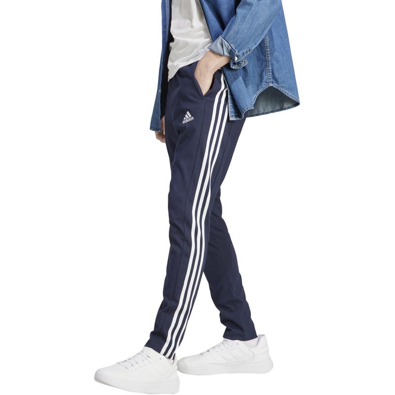 adidas Essentials Single Jersey Tapered Open Hem 3-Stripes M IC0045 Clothing/Training Adidas