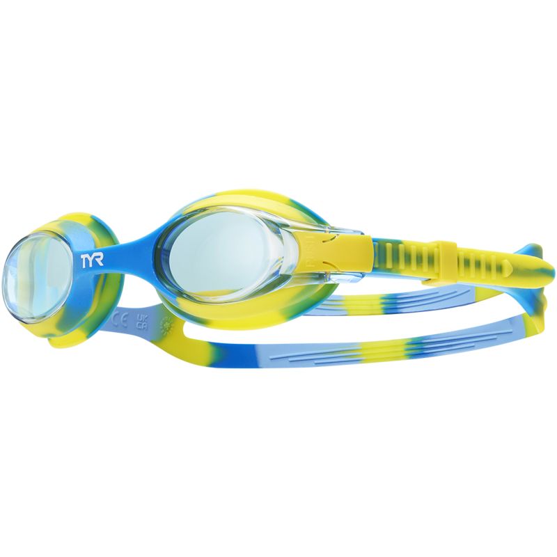 TYR Swimple Tie-Dye Swimming Goggles for Kids