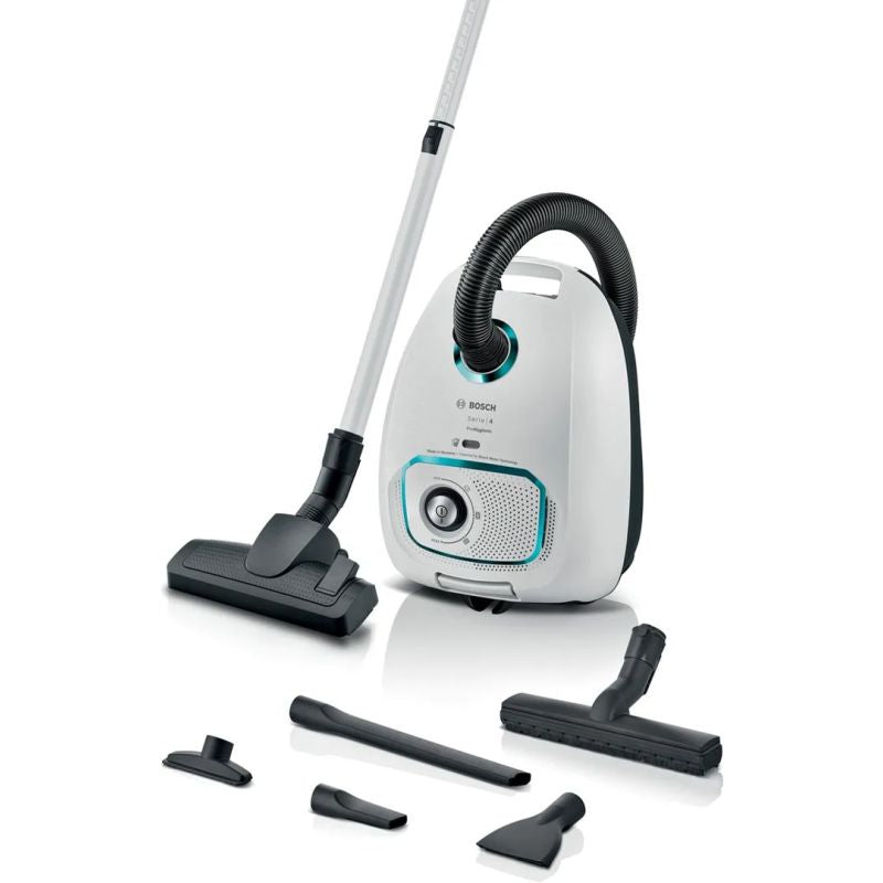 Bosch Series 4 BGB41HYG1H Bagged Vacuum Cleaner (600W; White) AGD - Produkty/Odkurzacze Your Sports Performance