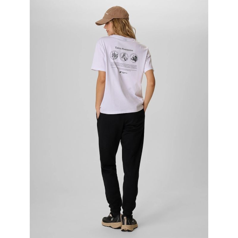 Women's jogger sweatpants 4F 4FRAW26TTROF2104-20S
