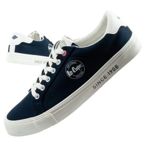 Lee Cooper men's sports shoes sneakers fashionable navy blue comfortable Lee Cooper