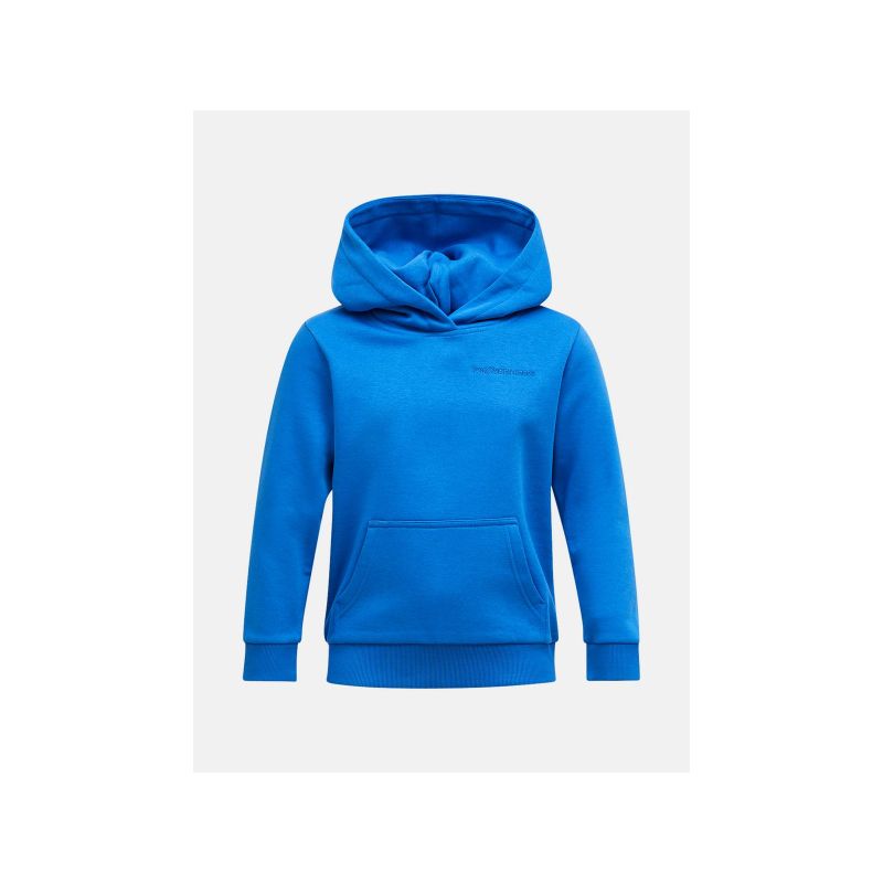 PEAK PERFORMANCE Jr Original Small Logo Hoodie, blue
