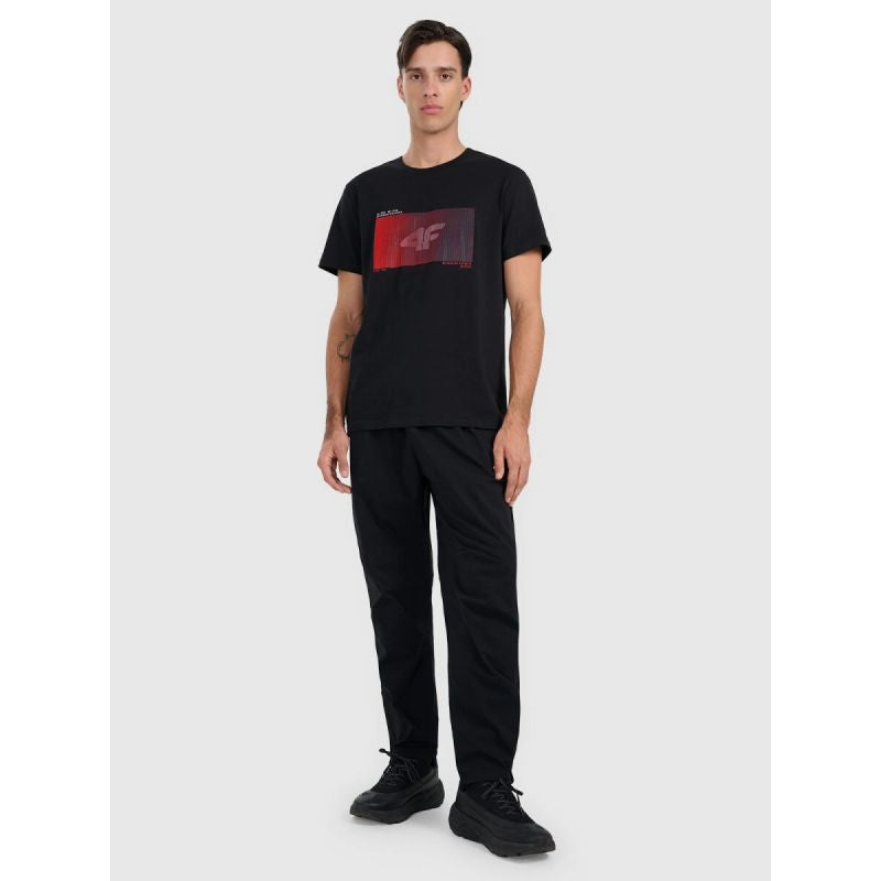 Men's regular printed T-shirt 4F 4FRAW25TTSHM3224-20S *Kategoria tymczasowa Your Sports Performance