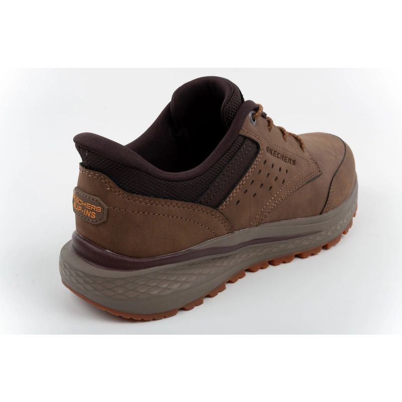 Skechers Men’s Slade Ultra Slip-ins Brown Comfortable Slip-On Shoes