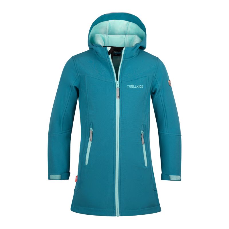 Trollkids Girls Lillesand Coat softshell coat for girls (602-332) In preparation Your Sports Performance