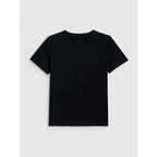 Girls' regular-fit plain T-shirt 4F 4FJRMM00TTSHF3553-20S