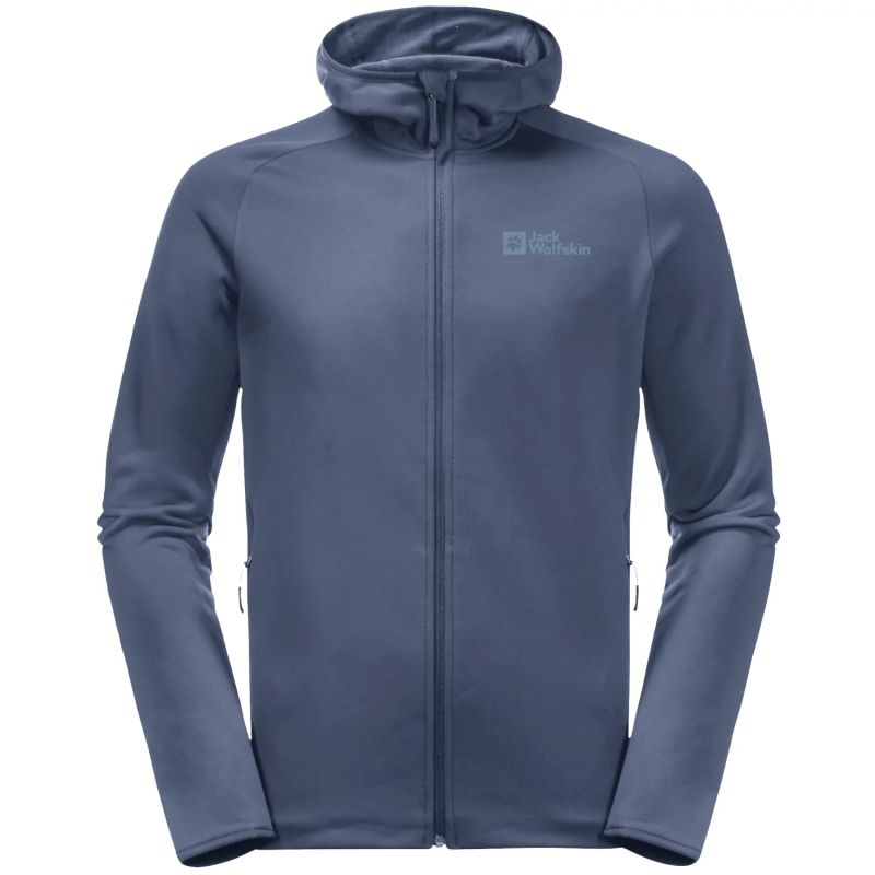 Jack Wolfskin Baiselberg Hooded FZ M 1710541-1292 sweatshirt Clothing/Outdoor/Jack Wolfskin Your Sports Performance