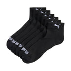 Puma Cushioned Quarter Socks 3 Pack Black 938581 01