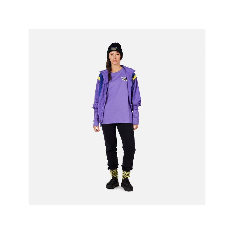 Unisex T-shirt ROSSIGNOL SUPER LS TEE purple