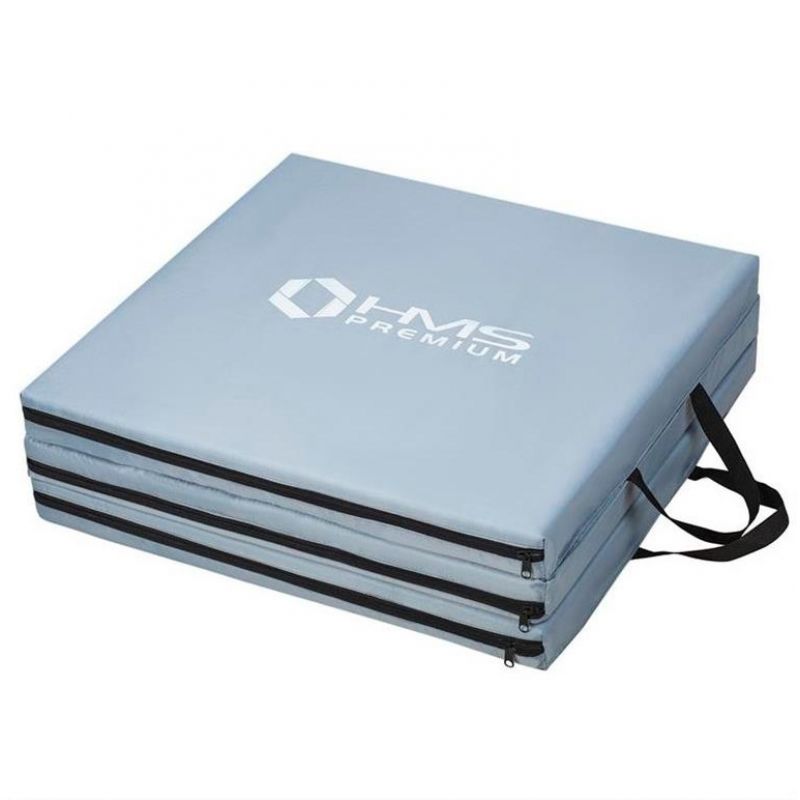 HMS MGS02 foldable gymnastics mattress gray 1800x600x500mm In preparation Your Sports Performance