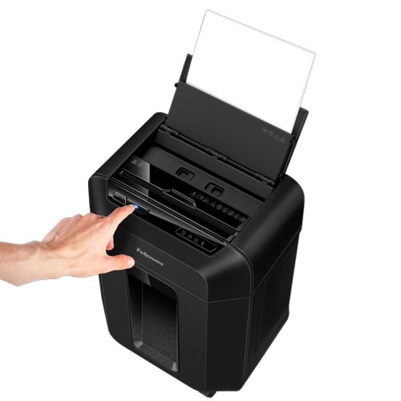 Fellowes AutoMax 80M Shredder, 4 x 12 mm, P-4 Black Urządzenia biurowe/Niszczarki Your Sports Performance