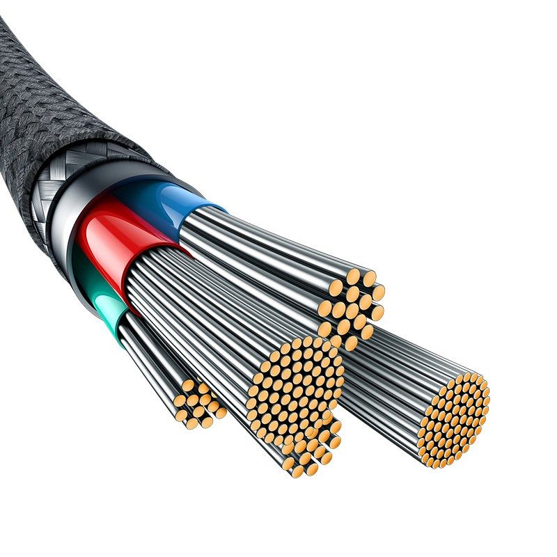 Baseus Unbreakable USB C-IP Cable 20W 2m (Black) In preparation Your Sports Performance
