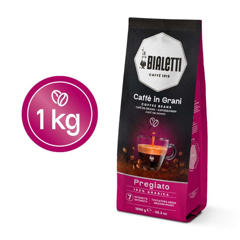 Bialetti coffee Experto Grani Pregiato 1kg, coffee beans Kawa i herbata/Kawa ziarnista Your Sports Performance