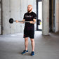 Fixed rubber bar / bar HMS 40 kg GSG-40 Accessories/Training equipment Your Sports Performance