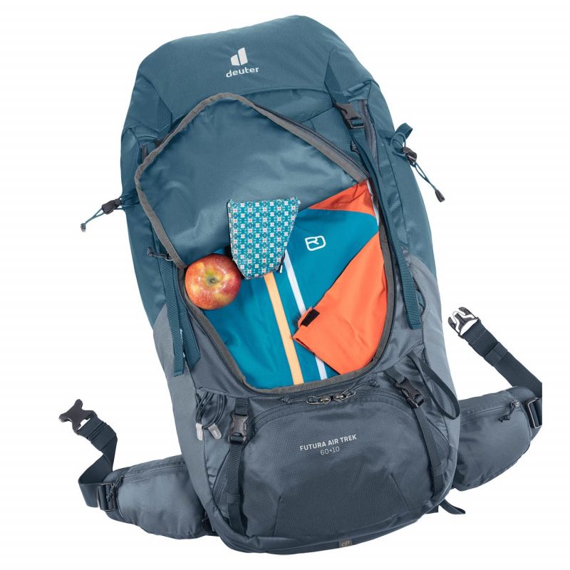 Deuter Futura Air Trek Backpack 60L + 10 3402321-1374 Accessories/Plecaki/Deuter Your Sports Performance
