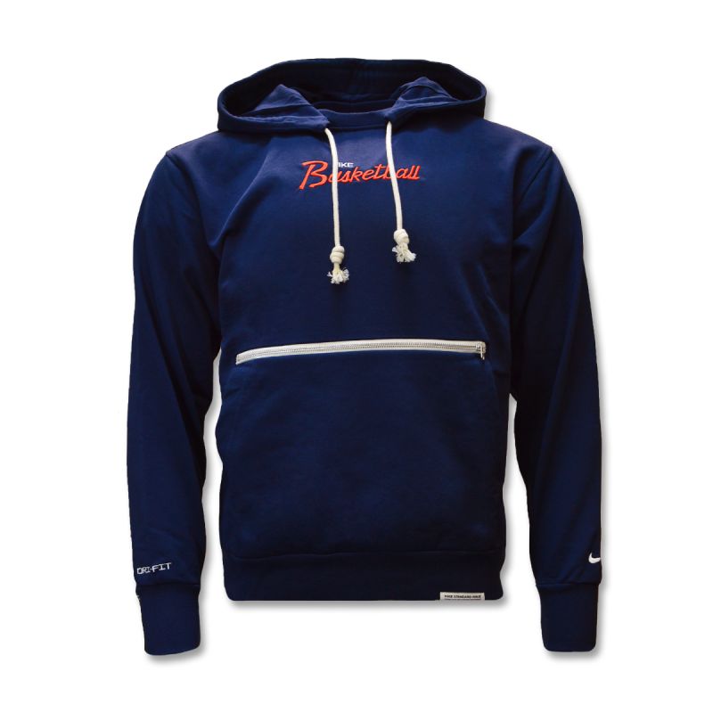 Nike Standard Issue Hoodie College Navy/Pale Ivory - DA5942-419 Nike