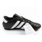 Adidas women's sports shoes Taekwondo Lace black fashionable leather adidas