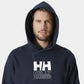 Helly Hansen Cotton Fleece Hoodie M 54158 597 Clothing/Outdoor/Helly Hansen Your Sports Performance