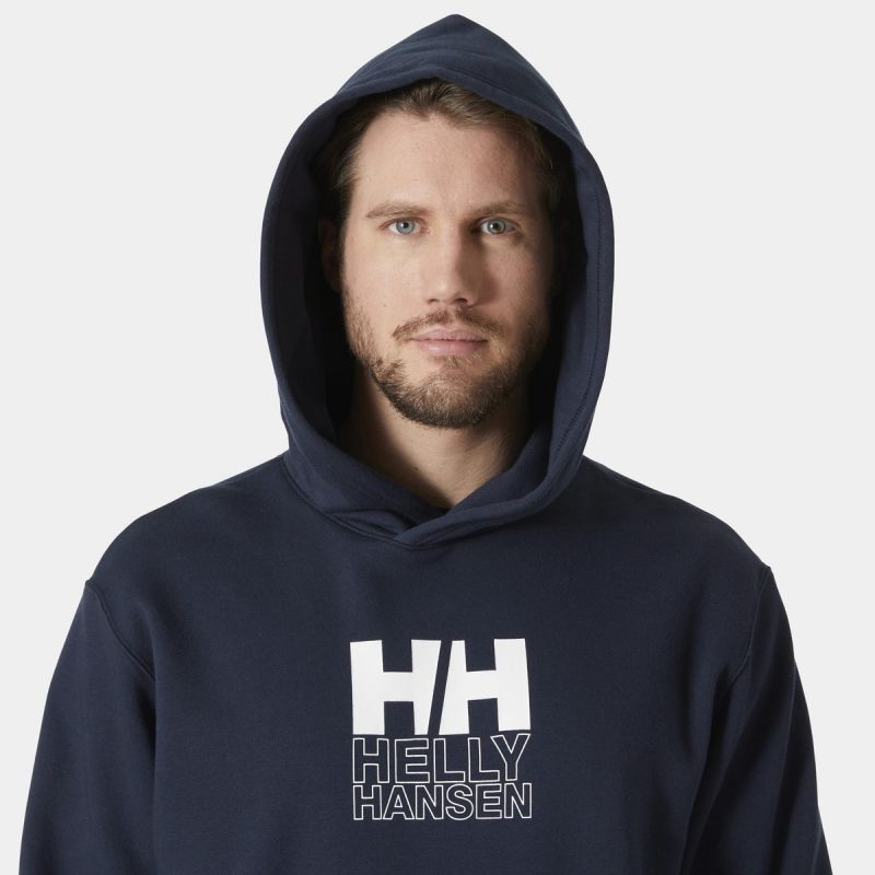 Helly Hansen Cotton Fleece Hoodie M 54158 597 Clothing/Outdoor/Helly Hansen Your Sports Performance