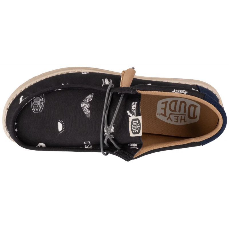 Hey Dude Wally Stars N Skulls Print M 41284-001 shoes Footwear/Lifestyle/Hey Dude Your Sports Performance