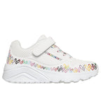 Skechers Kids' UNO LITE HEART CRAZE Sneakers 314091L WMLT Skechers