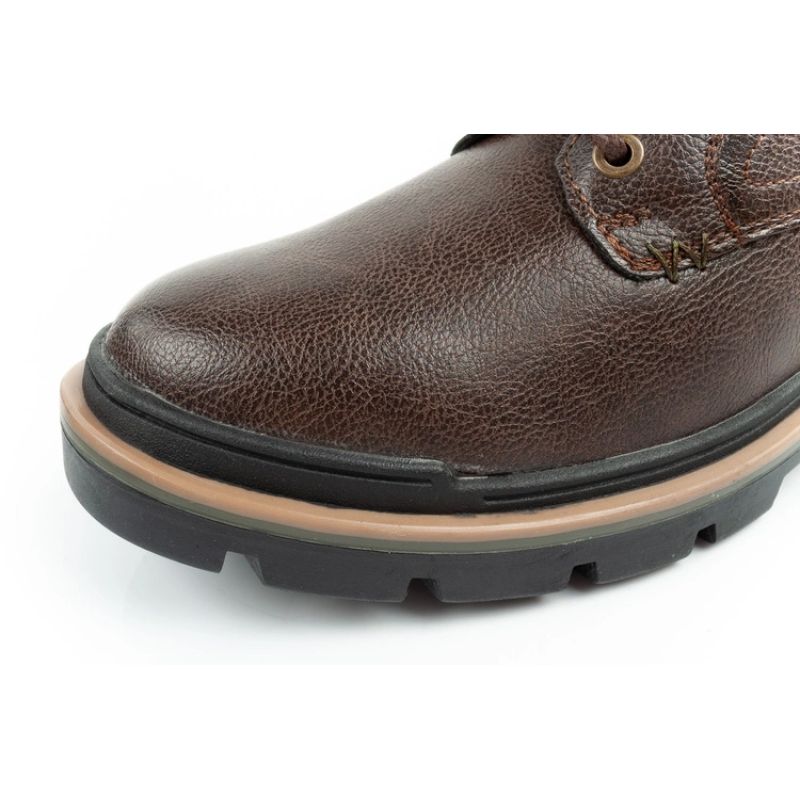 Wrangler Nevada men's boots Chelsea boots elegant fashionable dark brown In preparation Your Sports Performance