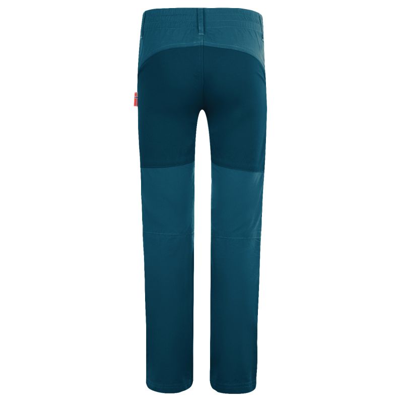 Trekking Trousers for Children, Boys/Girls Trollkids Kids Hammerfest Pants PRO Slim Fit Petrol (857-156)