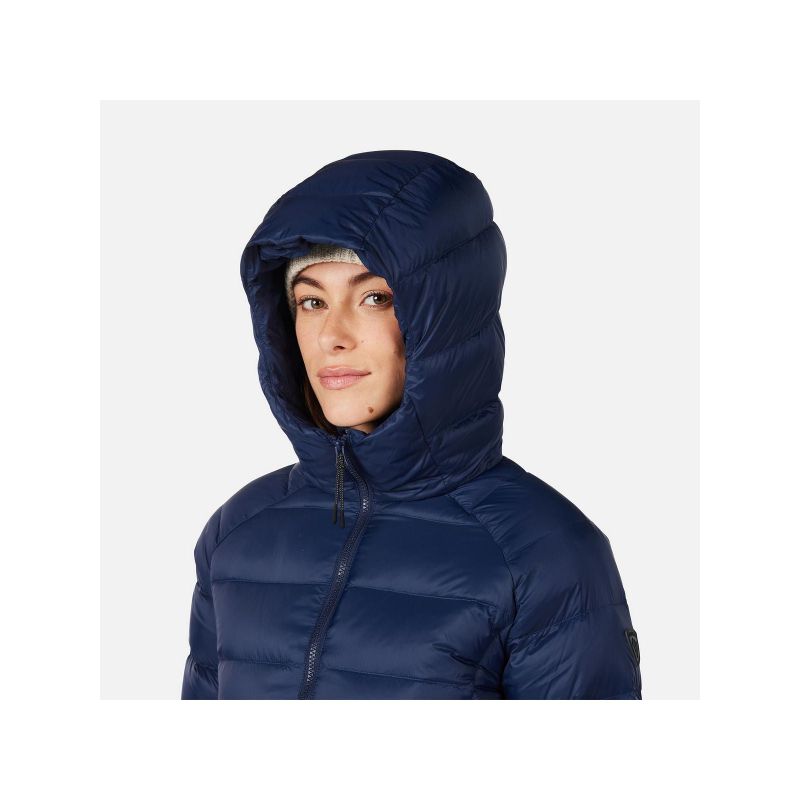 Women's ski jacket ROSSIGNOL W ARETU DOWN JKT navy blue