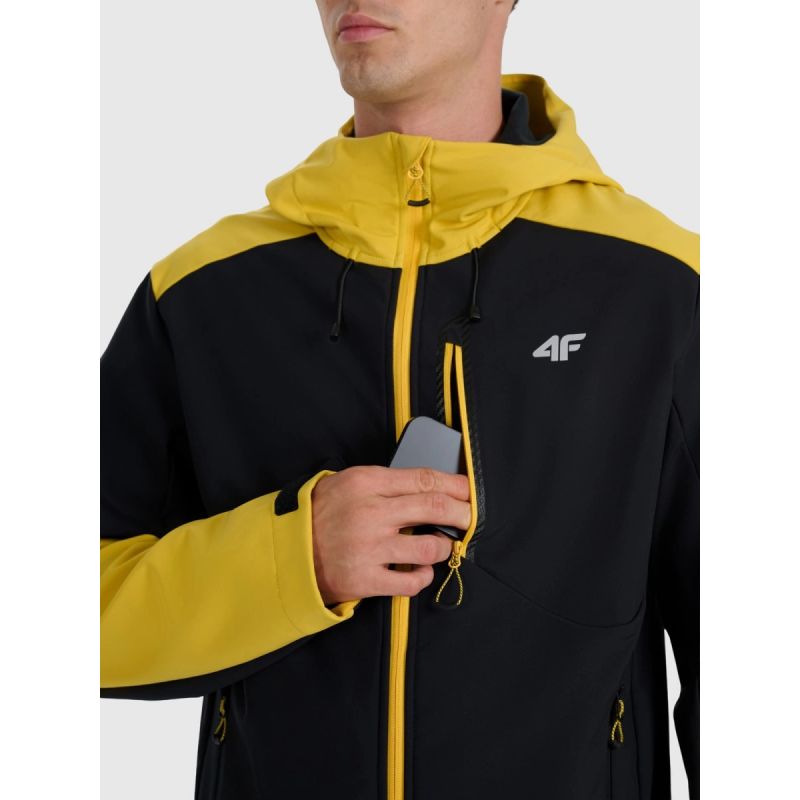 Men's 4F 4FRAW25TSOFM506-71S windproof membrane 8000 softshell jacket 4f