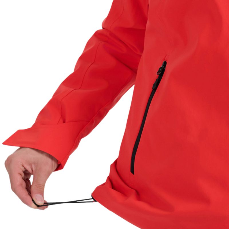 Men's ski jacket 4F M0787 red 4FWAW25TTJAM0787 62S In preparation Your Sports Performance