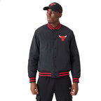 New Era NBA Chicago Bulls Script Bomber Jacket - 60332203 Odzież/Odzież na co dzień Your Sports Performance