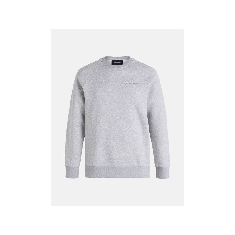Peak Performance M Original Small Logo Crew sweatshirt, gray Import z PMSport Your Sports Performance