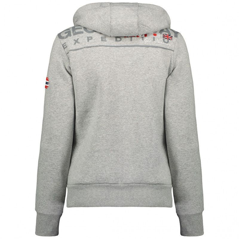 Geographical Norway Fespote Lady 100 Distri W sweatshirt WU8015F/GN B-Grey7 Clothing/Outdoor/Geographical Norway Your Sports Performance