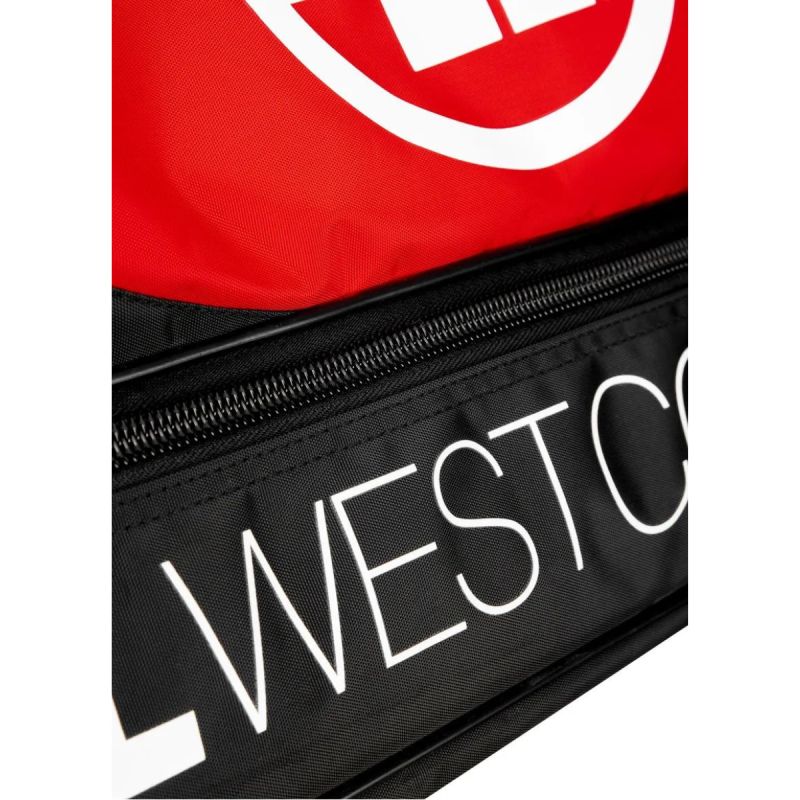 Pit Bull West Coast Logo TNT II 100 L Training Bag Red - 8130239045 Akcesoria i sprzęt koszykarski/Torby i plecaki Your Sports Performance