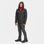 Softshell jacket Alpinus Stenshuvud black BR43371 Clothing/Outdoor/Alpinus Your Sports Performance