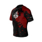 The "Blood" compression Rashguard is made of DBX MORE DRY M material. ODZIEŻ - Koszulki treningowe Your Sports Performance