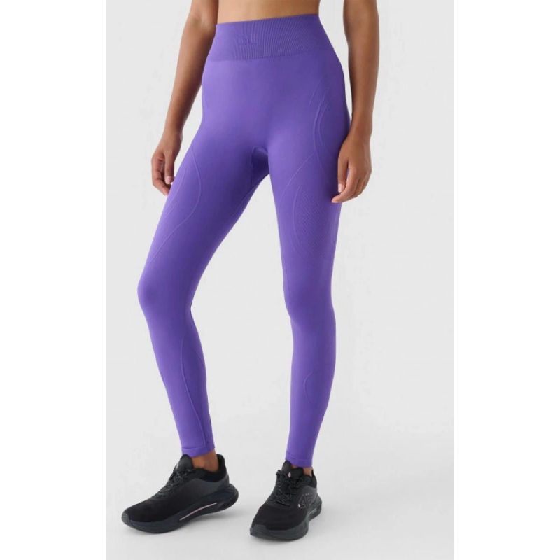 Women's seamless training leggings 4F x Anna Lewandowska 4F 4FALSAW24TFTIF345-51S