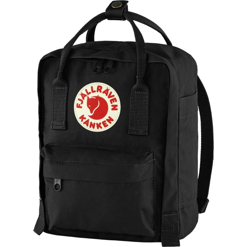 Fjällräven Kånken Mini Black Children's City School Backpack Travel Black (F23561-550) Accessories/Plecaki/pozostałe plecaki Your Sports Performance