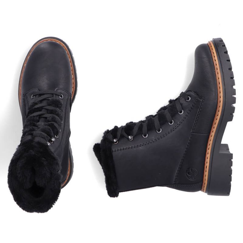 Rieker W 72625-00 RKR714 Fur Boots Footwear/Lifestyle/Rieker Your Sports Performance