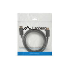 Lanberg CA-DPDP-10CC-0030-BK cable (DisplayPort M - DisplayPort M; 3m; black) Kable i adaptery/Kable DisplayPort Your Sports Performance