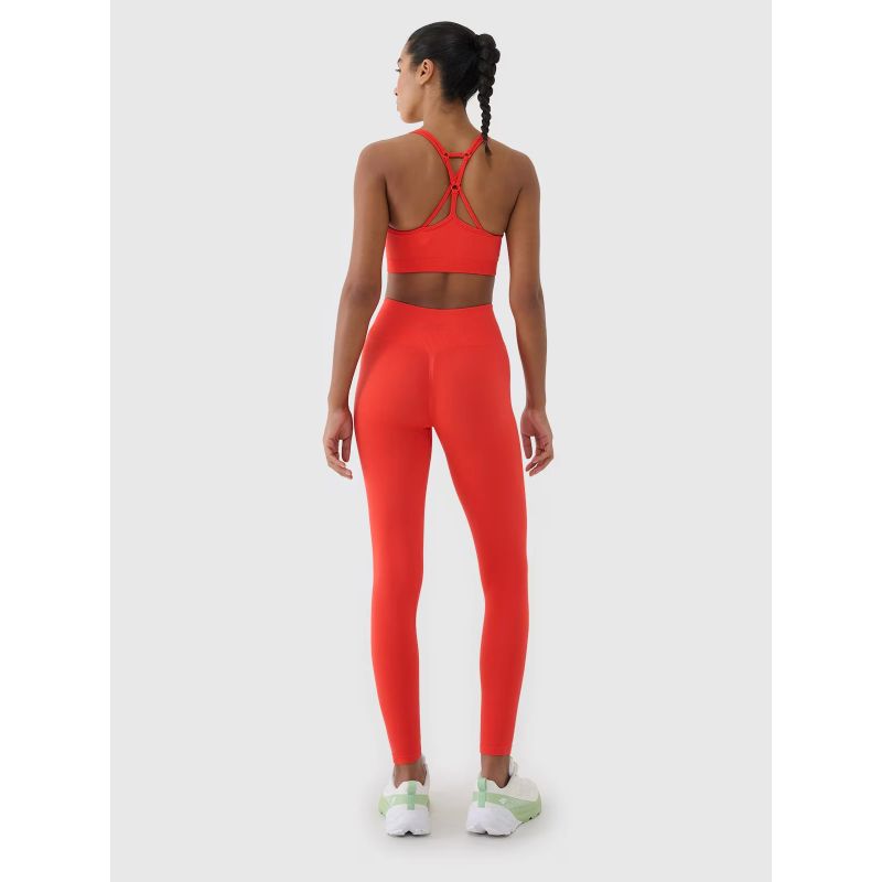 Women's seamless training leggings 4F 4FWSS25TFTIF380-62S *Kategoria tymczasowa Your Sports Performance
