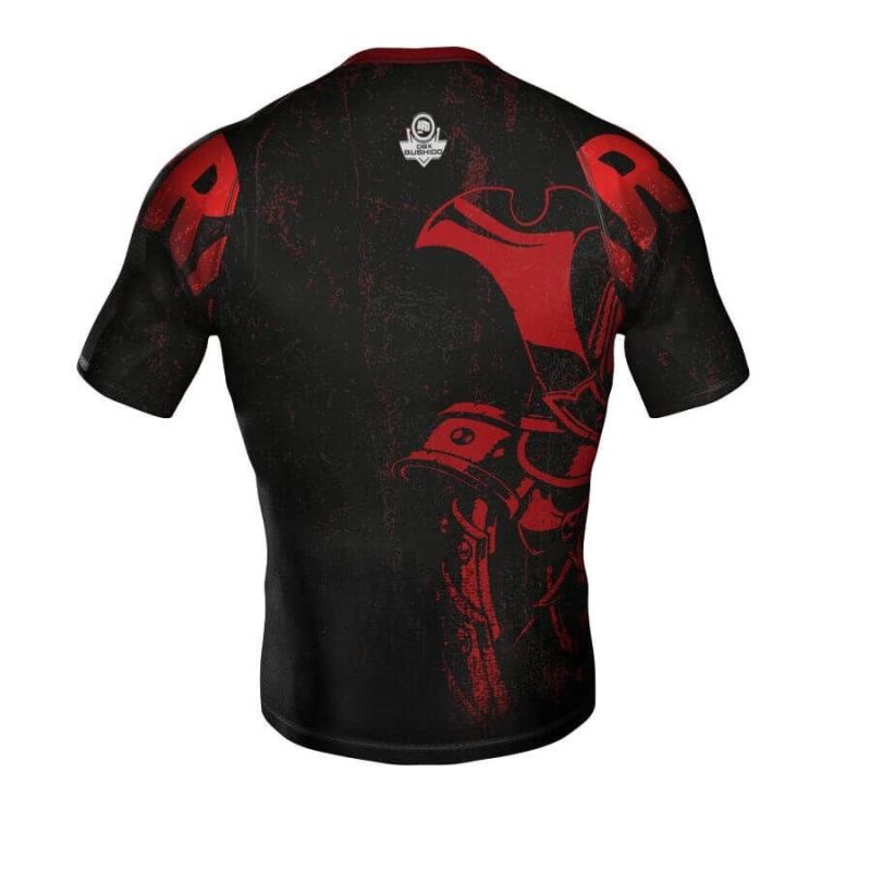 The "Warrior" compression rashguard is made of DBX MORE DRY M material. ODZIEŻ - Koszulki treningowe Your Sports Performance