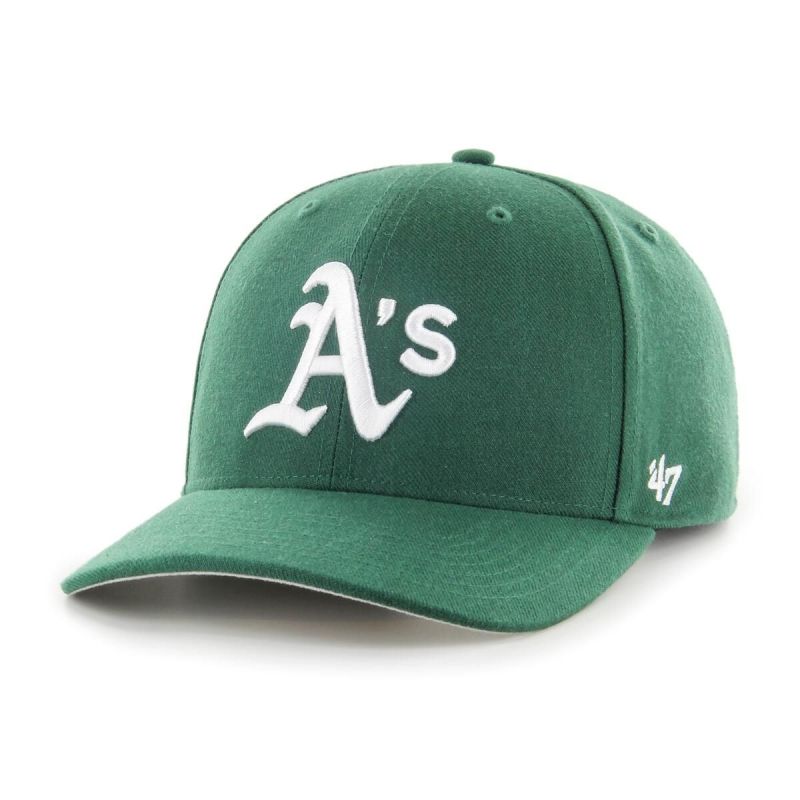 Brand `47 Oakland Athletics Dark Green Cold Zone Cap B-CLZOE18WBP-DGB 47 Brand