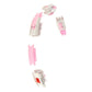 HMS HHW06 hula hoop with studs, weight and counter, pink In preparation Your Sports Performance